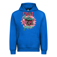Cobalt fight believe hope survive cancer awareness Urban Hoodie - CowGirlArtShop