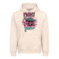 Sandshell fight believe hope survive cancer awareness Urban Hoodie - CowGirlArtShop