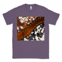 Lavender cowhide leather Classic Tee - BarkalooDesign
