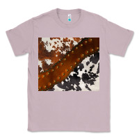 Lilac cowhide leather Classic Tee - BarkalooDesign
