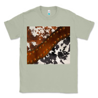 Matcha cowhide leather Classic Tee - BarkalooDesign