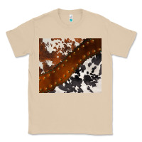 Mushroom cowhide leather Classic Tee - BarkalooDesign