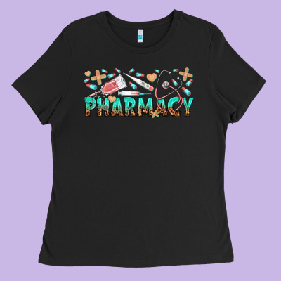 Pharmacy Ladies Tee Designed By Texasbilliewilder