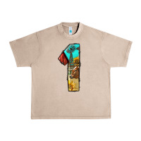 French Oak farm life alphabet numbers 1 Urban Heavy Tee - BundleAndBundleShop