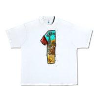 White farm life alphabet numbers 1 Urban Heavy Tee - BundleAndBundleShop