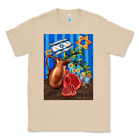 Mushroom hanukkah table with oil pitcher Classic Tee - AdoDesignShop