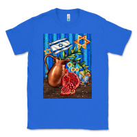 True Royal hanukkah table with oil pitcher Classic Tee - AdoDesignShop