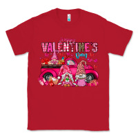 Red Happy Valentines Day Classic Tee - CowhideDigitalArt