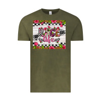 Vintage Olive race life tumbler Vintage Tee - Artiststas