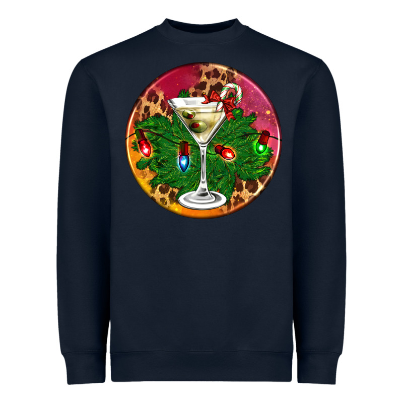 Christmas Martini Heavyweight Sweatshirt by AdoDesignShop | Teevron