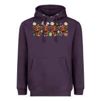 Plum easter day baby heifers Heavyweight Hoodie - Artiststas