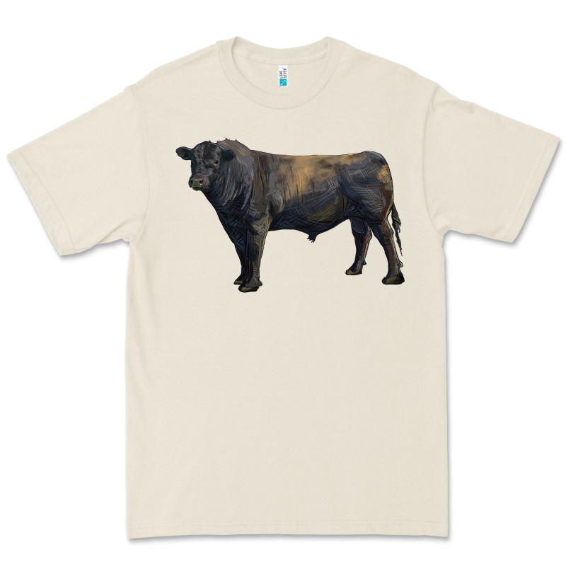 Black Angus Bull Premium Tee by RanaPortraitStore | Teevron