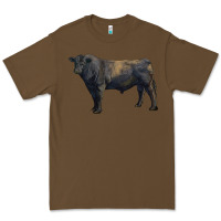 Cacao black angus bull Premium Tee - RanaPortraitStore