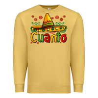 Antique Gold Cuanto my fourth mexican birthday Premium Sweatshirt - Jasminsmagicworld