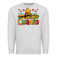 Dove Grey Cuanto my fourth mexican birthday Premium Sweatshirt - Jasminsmagicworld