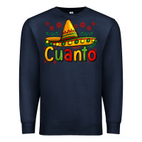 Navy Cuanto my fourth mexican birthday Premium Sweatshirt - Jasminsmagicworld