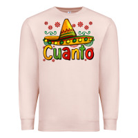 Pale Pink Cuanto my fourth mexican birthday Premium Sweatshirt - Jasminsmagicworld