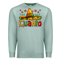 Seafoam Cuanto my fourth mexican birthday Premium Sweatshirt - Jasminsmagicworld