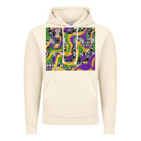 Vintage Artic mardi gras cowhide Vintage Hoodie - RanaPortraitStore