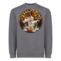 Storm christmas martini cocktail party Heavyweight Sweatshirt - AdoDesignShop