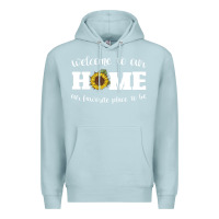 Blue Mist welcome to our Home Sunflower Premium Hoodie - Bettercallsaul