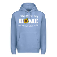 Colony Blue welcome to our Home Sunflower Premium Hoodie - Bettercallsaul