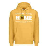 Mustard welcome to our Home Sunflower Premium Hoodie - Bettercallsaul