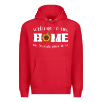 Red welcome to our Home Sunflower Premium Hoodie - Bettercallsaul