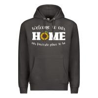 Smoke welcome to our Home Sunflower Premium Hoodie - Bettercallsaul