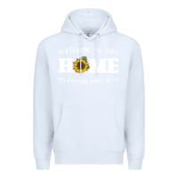 White welcome to our Home Sunflower Premium Hoodie - Bettercallsaul