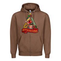 Chestnut teacher tools christmas tree Zipper Hoodie - MaliasSmallBusiness