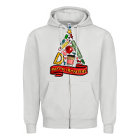 Dove Grey teacher tools christmas tree Zipper Hoodie - MaliasSmallBusiness