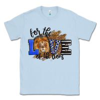 Dusty Blue For The Love Of The Lions Classic Tee - LillyAllenDesigns