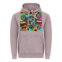 Vintage Zinc football tie dye gemstone sunflower Vintage Hoodie - JahusDesignShop