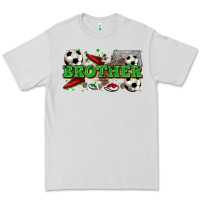 Dove Grey brother soccer Premium Tee - Zillion Design Studio