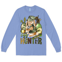 Colony Blue Egg hunter Long Sleeve Tee - NancyCooperArtShop