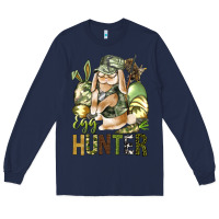 Navy Egg hunter Long Sleeve Tee - NancyCooperArtShop