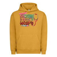 Pigment Peanut Butter Nursing is a work of heart Urban Hoodie - CowGirlArtShop