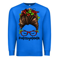 True Royal christmas merry mama Premium Sweatshirt - Jasminsmagicworld
