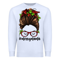 White christmas merry mama Premium Sweatshirt - Jasminsmagicworld