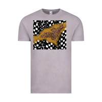 Vintage Zinc racing glitter leopard Vintage Tee - JahusDesignShop
