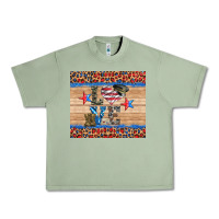 Oil Green western usa soldier love tumbler Urban Heavy Tee - Artiststas