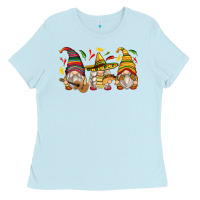 Baby Blue mexican gnomes Ladies Tee - Zillion Design Studio