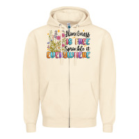 Sandshell kindness is free sprinkle it everywhere Zipper Hoodie - MaliasSmallBusiness