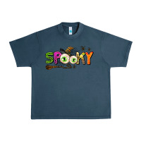 Midnight Navy spooky Urban Heavy Tee - AdoDesignShop
