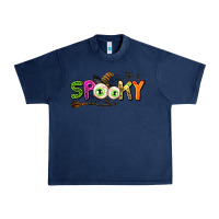 Navy spooky Urban Heavy Tee - AdoDesignShop