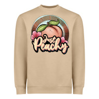 Mushroom just peachy Heavyweight Sweatshirt - JahusDesignShop