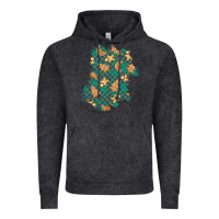 Christmas Gingerbread Cookies Patch Vintage Hoodie | Teevron