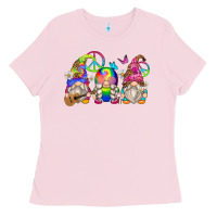 Bubblegum Pink hippie gnomes Ladies Tee - Zillion Design Studio