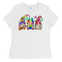 White hippie gnomes Ladies Tee - Zillion Design Studio